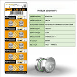 AG10 LR1130 1.55V Button Batteries (4-100PCS) - Alkaline Coin Cell for Watches,Calculators,Lasers, Toys - LR54 L1131 SR1130 389A