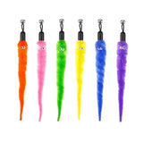 Cat Feather Toy Accessories False Birds Worm Toy with Bell Kitten Cat Toys Interactive Replacement Refill Foam Ball Training