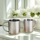Travel Tumbler Jug Children's Milk Tea Cups Office Water Mug Double Wall 304 Stainless Steel Coffee Mug Without Lid Portable Cup