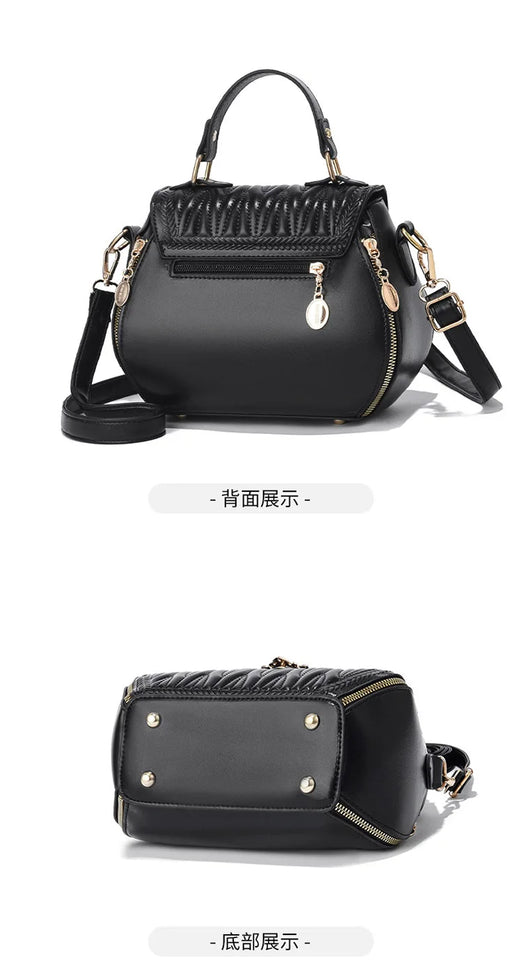 Women's Bag Fashion Lock Shoulder Square Women Handbags Casual Simple Handheld Diagonal Straddle Bag Shopping Messenger Bag