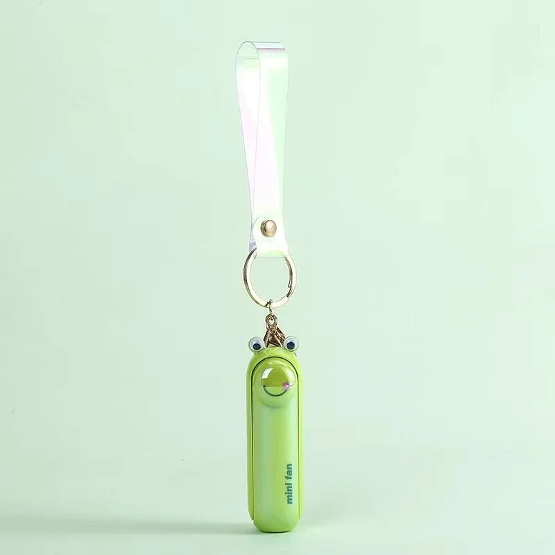 Cute Mini Fan Portable Hand Fold Bedside Office USB Charge Battery Table Desk Cooling USB Cooling Folding Handheld Fan