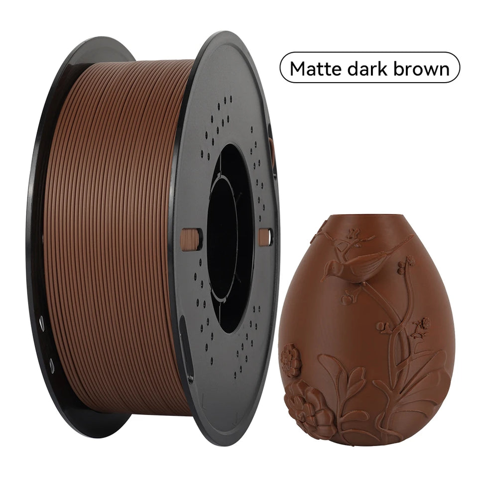 KINGROON 3D Printer Filament PLA Matte Filament 1.75mm 1KG 2KG 3KG High Precision No Bubbles 3D Printer Materials