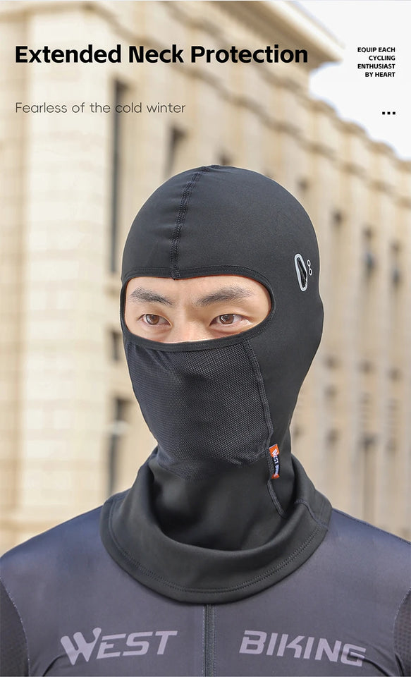 WEST BIKING Balaclava Full Face Mask UV Protection Ski Sun Hat Tactical Motorcycle Helmet Bandana Neck Windproof Mask