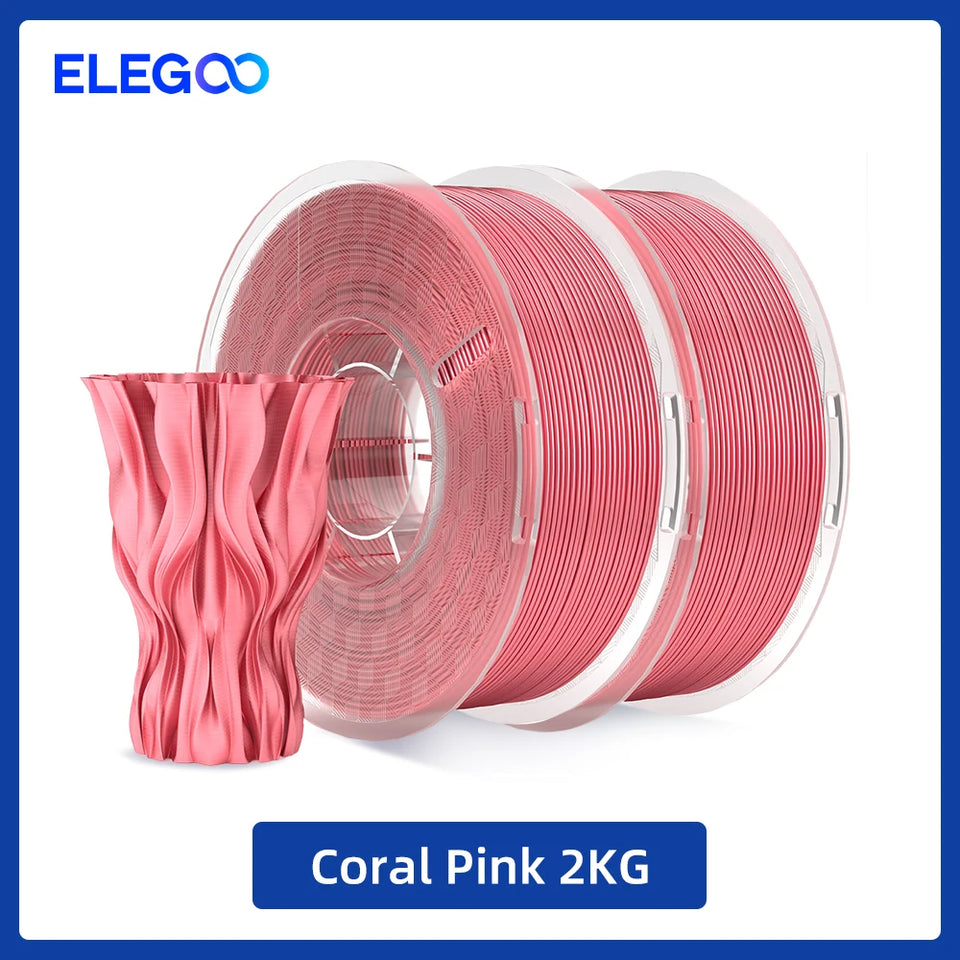 ELEGOO 5/10KG Silk Filament PLA 1.75mm 3D Printer Filament for FDM 3D Printers Elegoo PLA for Elegoo Centauri Carbon