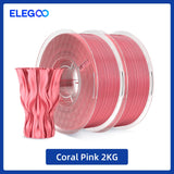 ELEGOO 5/10KG Silk Filament PLA 1.75mm 3D Printer Filament for FDM 3D Printers Elegoo PLA for Elegoo Centauri Carbon