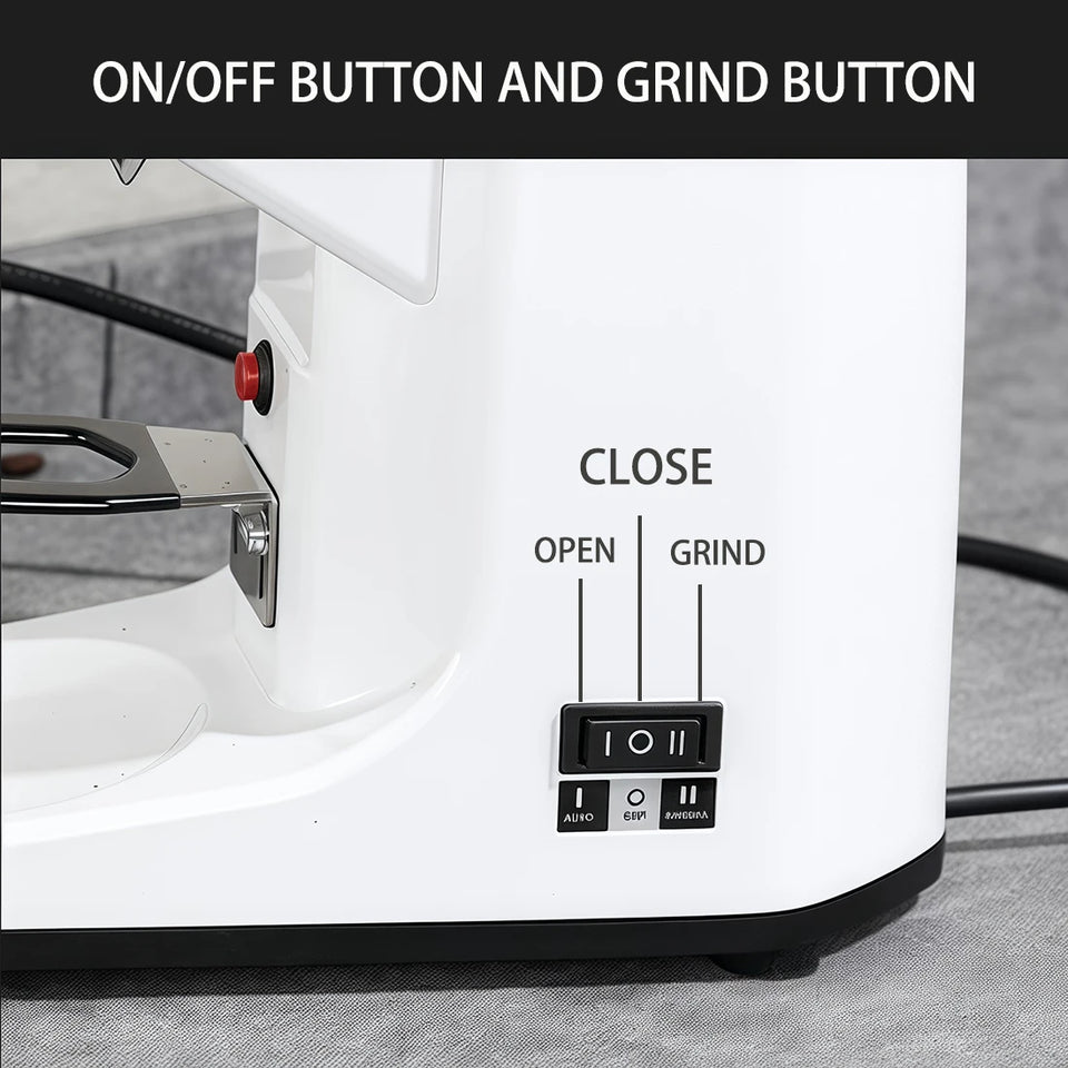 High Precise Modern Coffee Powder Grinder Machine 64mm Flat Burr Grinder Moledora De Cafe