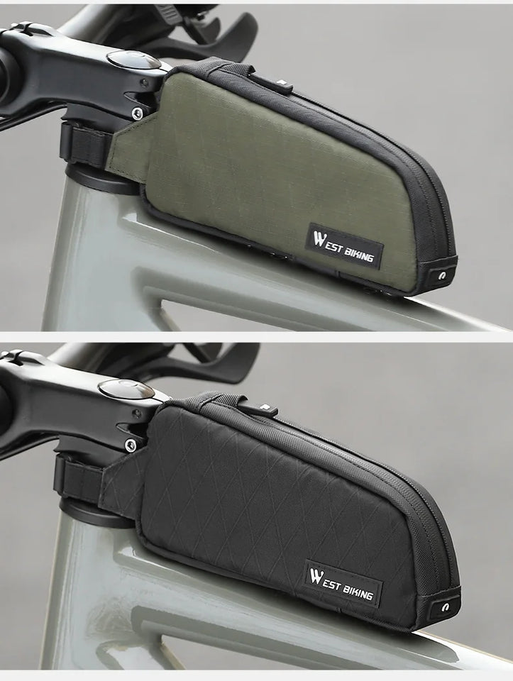 WEST BIKING Bike Bag Ultralight Top Front Tube Frame Triangle Bag Portable Water Repellent MTB Road Bicycle Bag Pannier