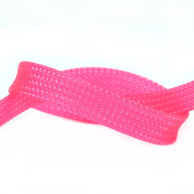 2/30M 2mm - 25mm High Density Nylon Mesh Tube Wire Insulated Sheath 12colors Cable Sleeve PET Expandable Braided Sleeving