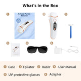 IPL Epilator 999000 Flashes Laser Hair Removal Painless Permanent Photoepilation for Men Women Trimmer Electric Depilador