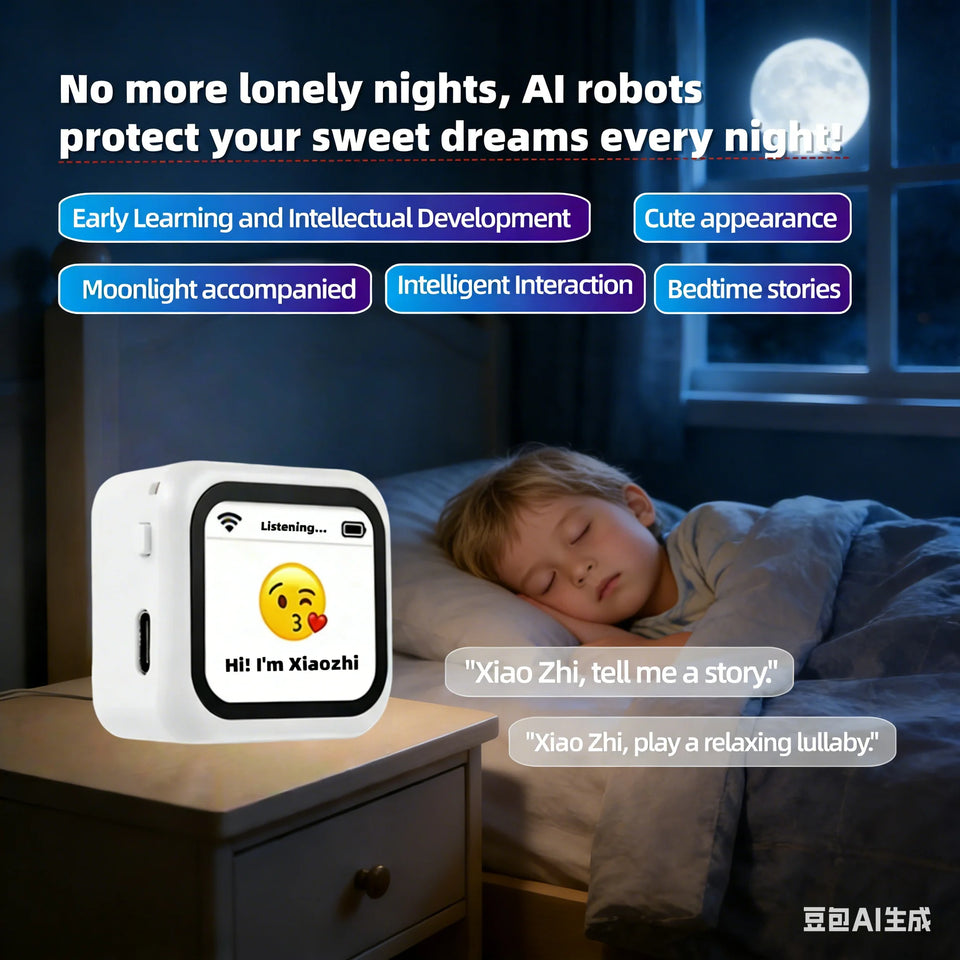AI-C1,AI Intelligent Robot Toy for Companion Storytelling Chat Emotional Pets Trendy Gift for Kids And Adults