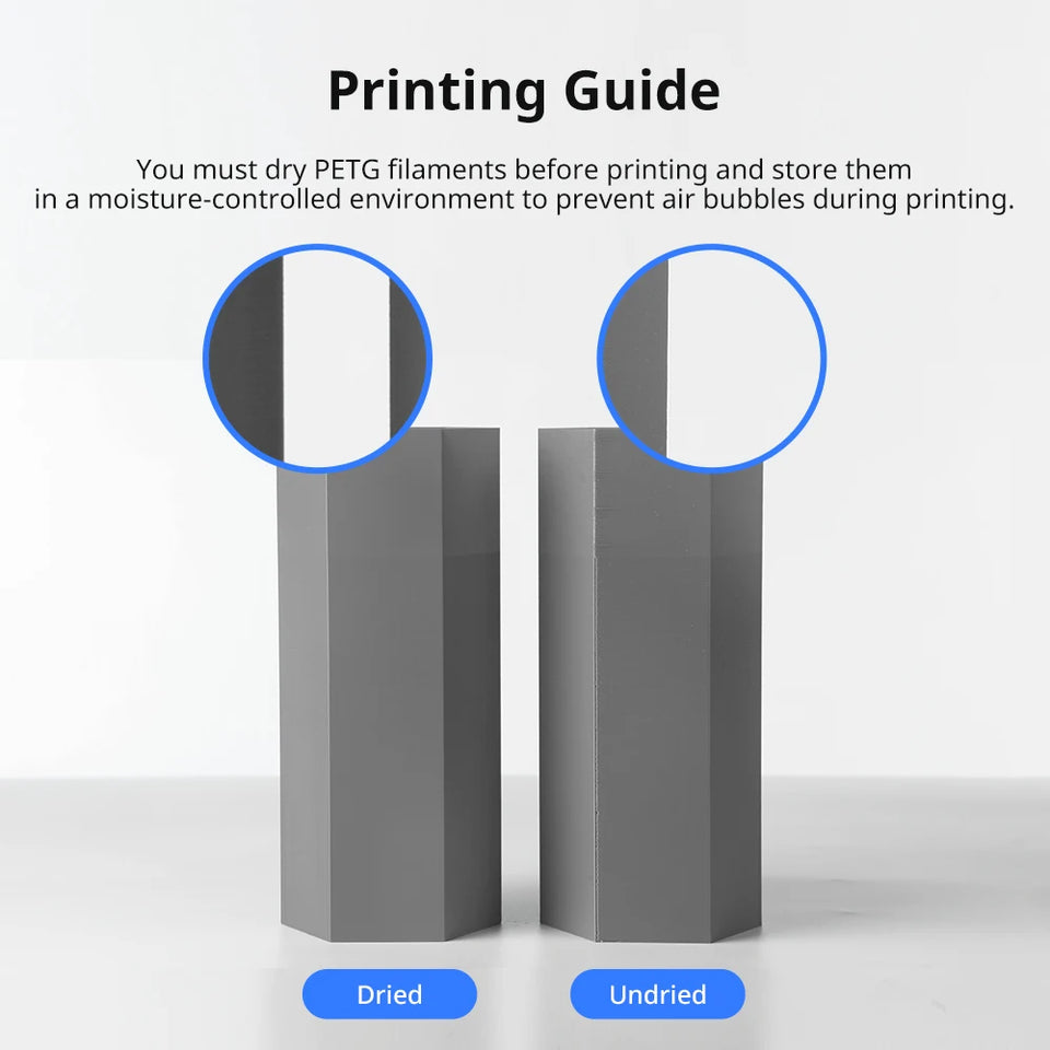 5KG ANYCUBIC PETG Filament PLA 3D Printer Multicolor 1.75mm Plastic 3D Printer Filament For Kobra 3 Combo S1C FDM 3D Printer