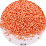 Golden 15/0 Japanese Seedbeads 1.5mm Uniform Metallic Bronze Round Spacer Glass Beads For DIY Jewelry Making Garments Accessory