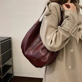 Womens Hand Bags Soft PU-Leather Shoulder Bags Ladies All-Matching Shopping Dating Bag Large Capacity Crossbody Bag Gift