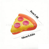 Pizza Sensory Fidget Cube Fun Toy Stress Relief Squishy Solid Translucent Anxiety Relief For Relaxing Trendy Blind Box