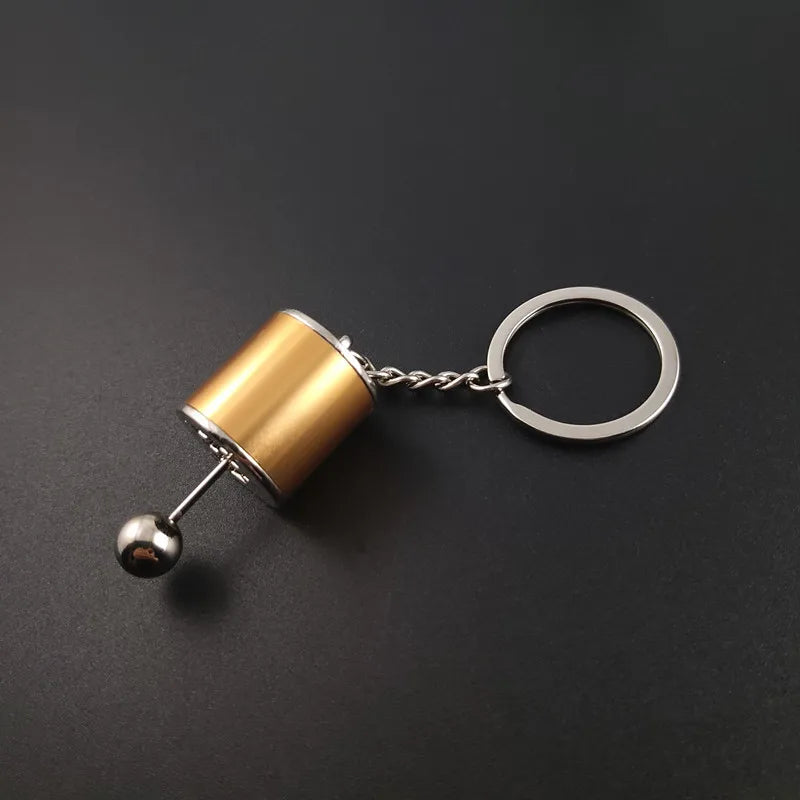 Creative gear keychains, car keychains, car manual transmission models, small gifts, food stalls, stress-relieving toys