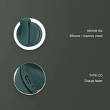 360° Adjustable Airflow Portable Neck Fan Soft Breeze Quiet Personal Cooling Fan for Outdoor & Office Travel Mini Fan