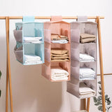 Hanging Storage Closet Clothes Organizer Wardrobe Jeans Sweater Pants T-shirt Home Bedroom Cabinet Organization Dressing Room