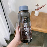 1000ML Plastic Water Bottle For Outdoor Sports Drinking Portable Sport Tea Coffee Cup Kitchen Tools Kids Water Bottle For School