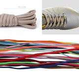 1 Pair Oval Athletic Shoelaces Half Round Shoe Laces for Sneakers,Shoelaces for Athletic Running Sneakers Shoes Boot Strings