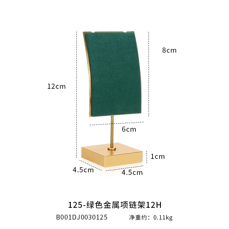Cool Jewelry Shop Window Show Props Necklace Display Shelf Pendant Show Stand Women Jewelry Organizer