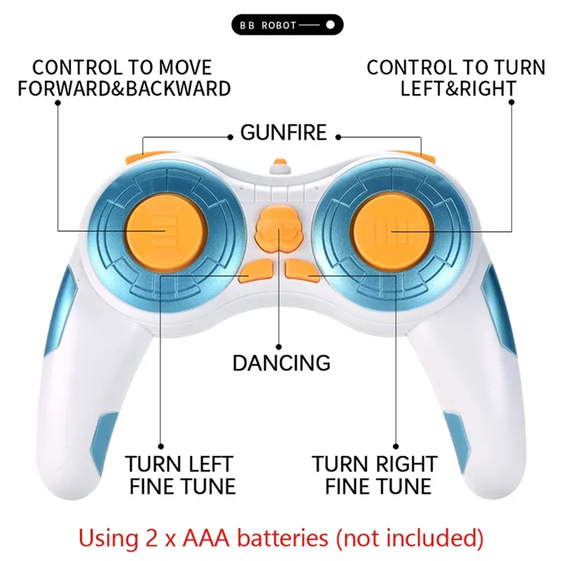2026 New B78B-RC Robot Electronic Robot Kid Electronic  Gift Intelligent Remote Control Robot