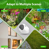 WiFi Rain Sensor Rainfall Duration Leakage Detection Outdoor Waterproof Battery Tuya Smart Life App Control Home Automation