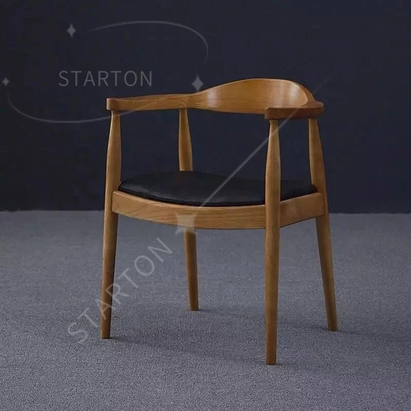Modern Dining Room Furniture Solid Wood Restaurant Table Set