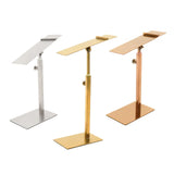 Shoes Display Stand Sturdy Sandal Store Display for Desktop Retail Supply Shoes Display Stand Shoe Riser Adjustable Height