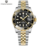 2025 PAGANI DESIGN New PD-1662 V5 Men Mechanical Watches Luxury Ceramic Bezel Automatic Watch 100M Waterproof GMT Watch for Men