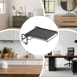 Cabinet Foldable Wall Desk Laundry Floating Table Space-Save Kitchen Shelf With Towel Rack Countertop Cabinet Extension Storage