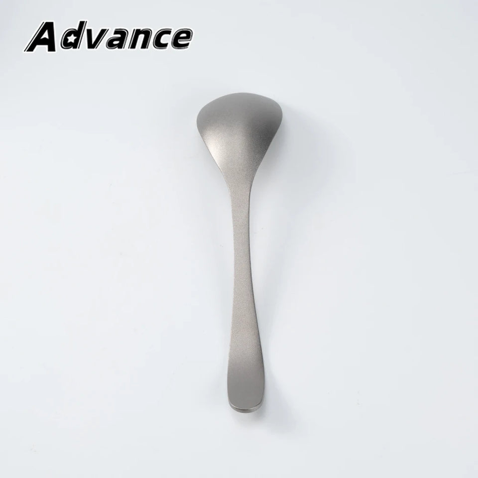 Small Size Titanium Alloy Spoon Outdoor Camping Coffee Mixing Spoon