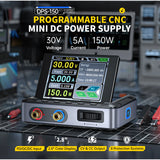 FNIRSI DPS-150 DC Power Supply Laboratory Power Supply Adjustable 30V 5A Switching Power Supply Portable Digital Power Supply