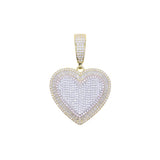 2026 New Arrivals Shiny Heart Shaped Pendant Necklace Micro Pave Bling Cubic Zirconia For Women Fashion Valentine's Day Gift