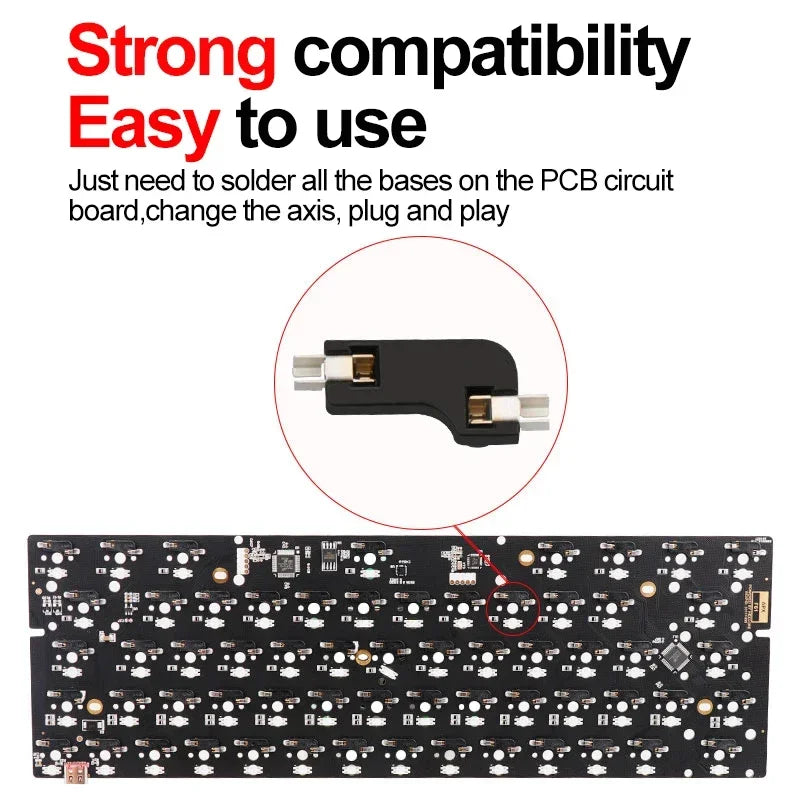 10/30/70/110pcs Kailh Hot-swappable PCB Socket Hot Plug CPG151101S11 For Outemu Cherry MX Switches Keyboard Axis DIY Connector