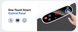 Vibration Plate Fitness Multi-Function Vibration Trainer 330lbs 120 Levels Whole Body Workout for Home Gym Muscle Relax Exercise