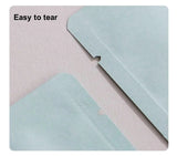 StoBag 200pcs Wholesale Cotton Paper White Packaging Bags Small Heat Sealing for Tea Coffee Powder Storage Pouches Portable