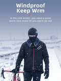 ROCKBROS Winte Maskr Balaclava Scarf Keep Warm Moto Cyling Mask Fishing Skiing Mask Bicycle Scarf Motorcycle Scarf Bike Hat