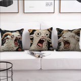 Pooky Goat Face 2D cushion cover For Pillow Printing Sofa Decoration Home Car Room Coffee Shop Office Nordic Simplicity