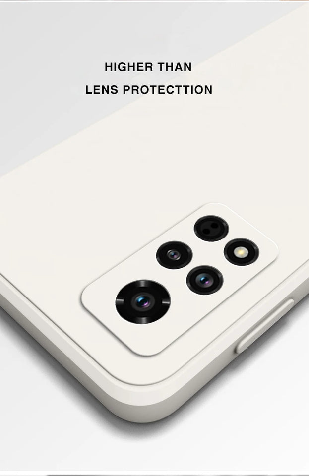 Luxury Original Phone Case for Xiaomi Mi 10T Pro Soft Square Liquid Silicone Camera Protection Covers Xiaomi Mi10T Pro Fundas