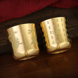 Brass Tea Cups Tea Mug Homeware China Antique Bar Drinkware Ancient Teacup For Drink Tea Coffee Tabletop Home Office Decor