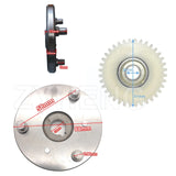 EBike Motor Gear Clutch Kit 36T Nylon Gear With Bearing 88mm Clutch For Bafang 500W Motor Bicycle Modification Accessories