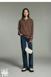 Women Plush Hoodies Sweatshirt 2024 Autumn Long Sleeve Loose Hooded Sweatshirt Versatile Leisure Multicolor Warm Pullover Tops