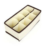 Organizer For Underwear Socks Bra Pants Foldable Closet Organizers Drawer Divider Scarf Storage Box Wardrobe Drawer Organizers