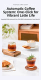 220V Touch Screen Coffee Machine for Home 20Bar Espresso Maker with Milk Frother Automatic Coffee Brewer Energy Saving