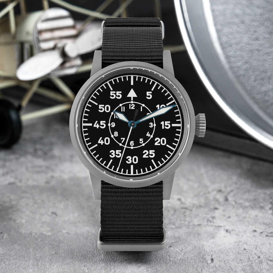 Militado ML10 Quartz Watch VH31 Sweeping Second Movement Sapphire Crystal BGW9 Luminous 10Bar Waterproof 36.9mm Vintage Watches