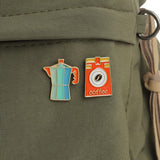 Coffee Cup Collection Enamel Pins Custom Coffee Machine Beans Mug Brooches Lapel Badges Party Jewelry Gifts Wholesale