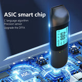 Portable Non-Contact Alcohol Tester with LED Digital Display Alcoholmeter Alcohol Tester Accuracy Breathalyzer Diagnostic Tool