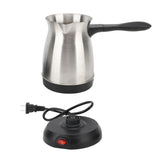 Electric Coffee Maker Electric Coffee Pot Ergonomic Handle 600ML Stainless Steel Turkish Coffee Maker Kettle for Home