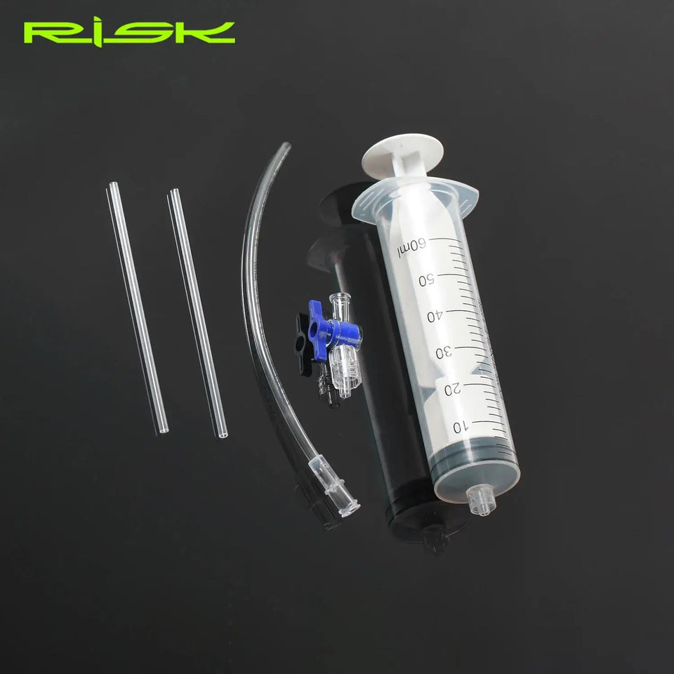 Cycling Bike Bicycle Tubeless Tyre Sealant Injector Injection and Syringe Schrader Presta Valve Core Removal Tool