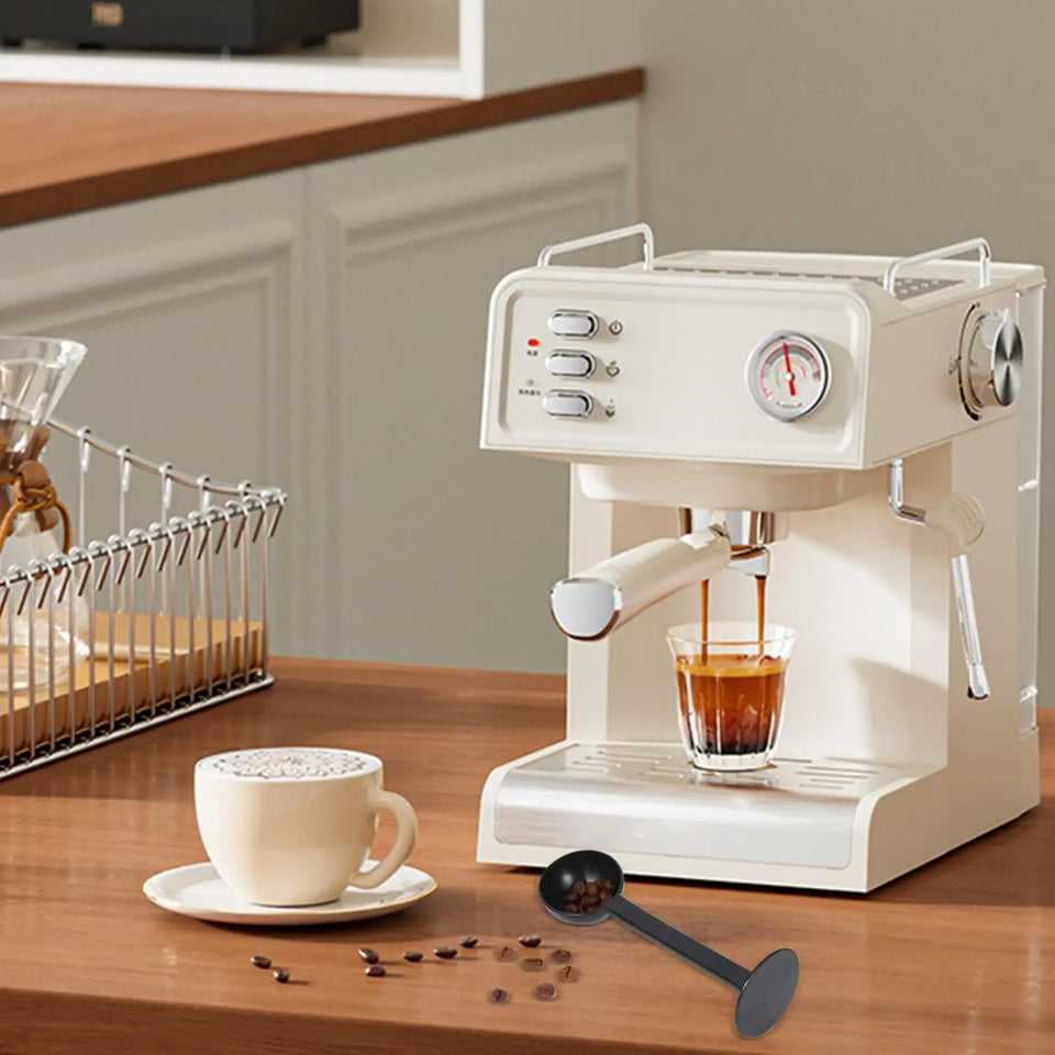 Coffee Scoop and Tamper Espresso Coffee Measuring Tamping Scoop Espresso Tools for attractive appearance Measuring and Tamping